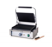 Гриль контактний Hendi Верхня і нижня поверхня рифлені