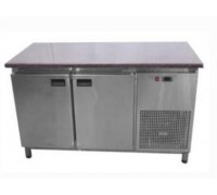 Стіл холодильний Tehma 2 двері з гранітною стільницею (700)