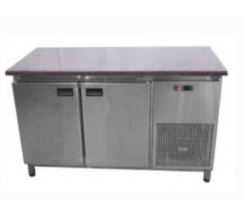 Стіл холодильний Tehma 2 двері з гранітною стільницею (700)