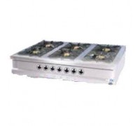 Плита 6 конфоркова настільна MX-6A