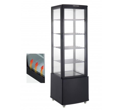 Вітрина холодильна GoodFood RT215L3 чорна