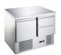 Холодильний стіл GGM GASTRO SAG97E2ND 0,9 x 0,7м