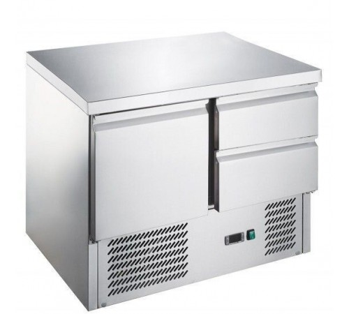 Холодильний стіл GGM GASTRO SAG97E2ND 0,9 x 0,7м