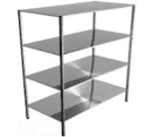 Стелажі 4-х рівневі проф 600