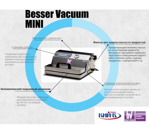 Пакувальник вакуумний Besser Vacuum Mini