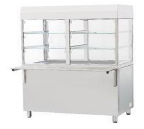 Вітрина холодильна ВХЛРН-1,0 1000 мм | Настільна, +1°...+7°C, динамічна 