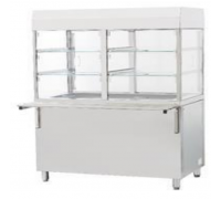 Вітрина холодильна ВХЛРН-1,8 1800 мм | Настільна, +1°...+7°C, динамічна