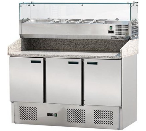 Стіл для піци з вітриною HENDI 232 033