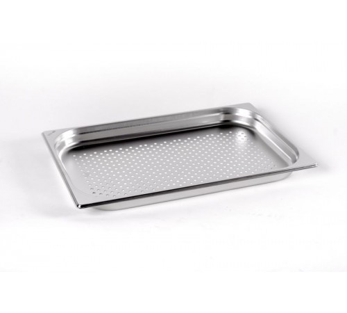 Гастроємність Brillis перфорована н/с без ручок 1/1x40mm, Ø 3 mm