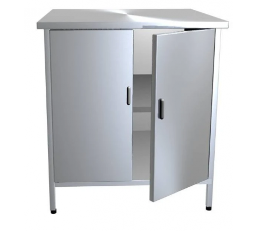 Стіл-тумба з орними дверима Економ 430, 2 поліці