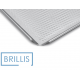 Деко з алюмінію перфороване Brillis 800х600х10