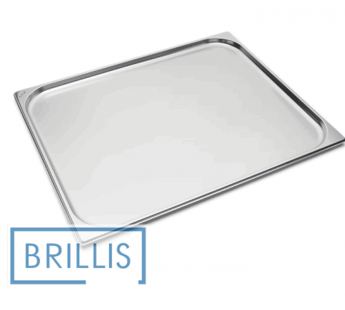 Гастроємність Brillis н/ж сталь GN 2/1-20 мм (650х530х20мм)