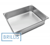 Гастроємність Brillis н/ж сталь GN 2/1-150 мм (650х530х150мм)