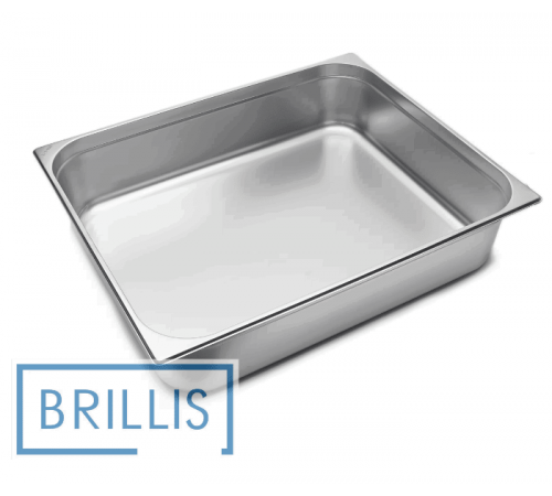 Гастроємність Brillis н/ж сталь GN 2/1-150 мм (650х530х150мм)