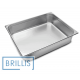 Гастроємність Brillis н/ж сталь GN 2/1-150 мм (650х530х150мм)