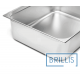 Гастроємність Brillis н/ж сталь GN 2/1-200 мм (650х530х200мм)