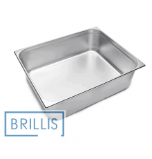 Гастроємність Brillis н/ж сталь GN 2/1-200 мм (650х530х200мм)
