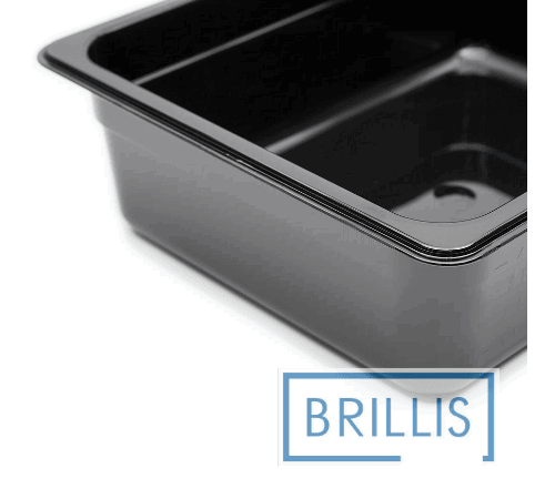 Гастроємність РС 1/2-100 мм із полікарбонату Brillis (325х265х100)