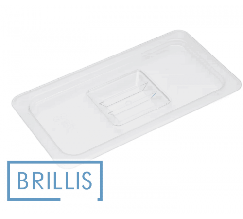 Кришка з полікарбонату GN 1/3 Brillis (325х176)