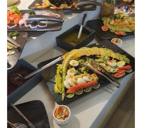 Блюдо презентаційне (430х250х20) Brillis з меламіну