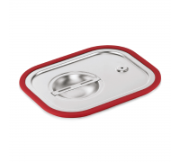 Кришка н/ж Brillis GN 1/2 з силіконовим ущільнювачем для гастроємностей