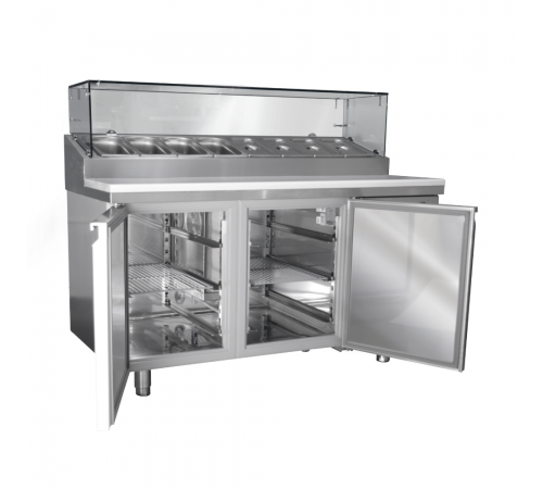 Стіл холодильний для піци BRILLIS BMN155-R290
