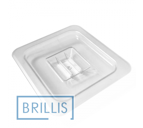 Кришка гастроємності BRILLIS із полікарбонату GN 1/6, прозрачна