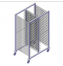 Шпилька підвійна 18 рівнів під деко 600х400