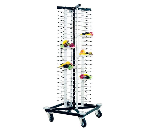 Візок-шпилька для тарілок - 0,76 x 0,76 м