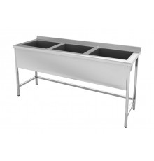 Ванна мийна зварна трисекційна Проф 430