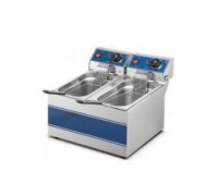 Фритюрниця електрична SYBO 4+4 літри HEF-4L-2