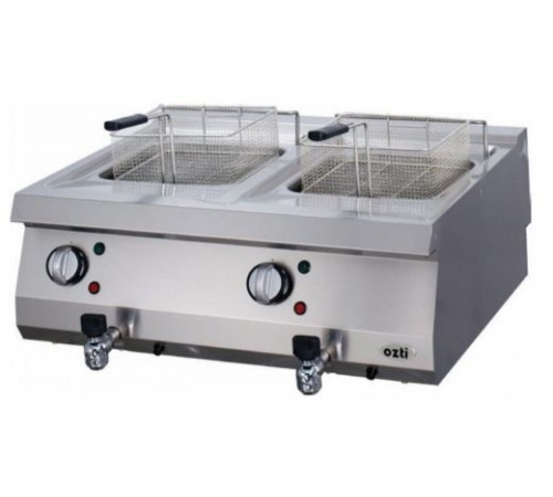 Фритюрниця електрична Ozti 12 + 12 літрів