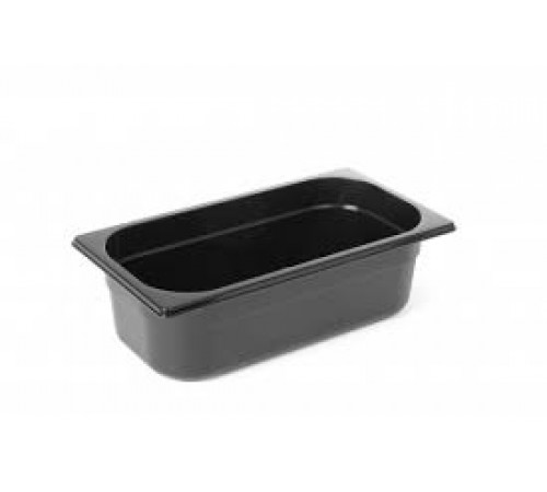 Гастроємність із чорного полікарбонату GN1/4-150