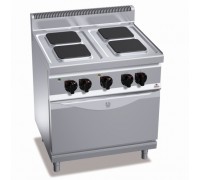 Плита електрична Bertos E7PQ4+FE1