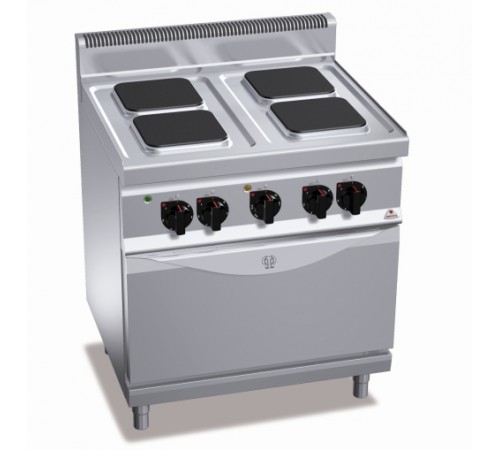 Плита електрична Bertos E7PQ4+FE1