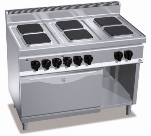 Плита електрична Bertos E7PQ6+FE