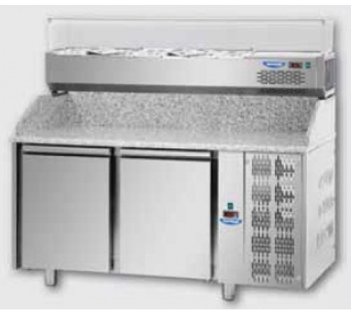 Стіл піцерійний DGD PZ02MID80 + VR4 160 VD