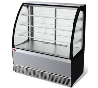 Вітрина холодильна VS-0,95 Veneto (нерж.)