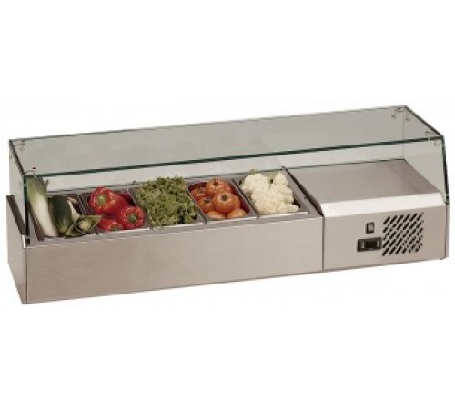Вітрина для топінгу TEFCOLD VK33-150