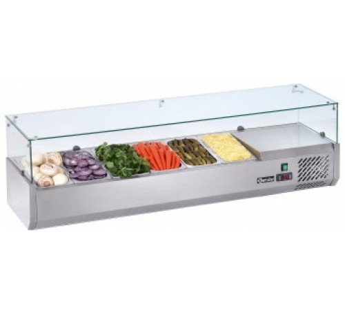 Вітрина для топінгу TEFCOLD VK38-150