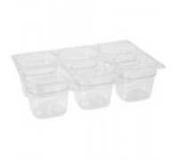 Гастроємність GN з полікарбонату 1/6, 1 Hendi