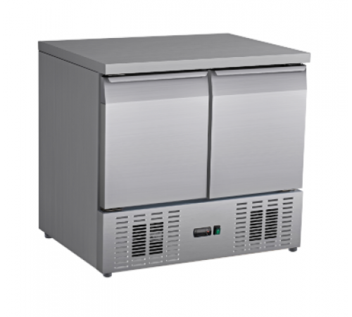 Стіл холодильний BRILLIS S901 | 2 двері, 215 л, Нержавіюча стал