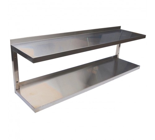 Полиця кухонна навісна 2-х рівнева