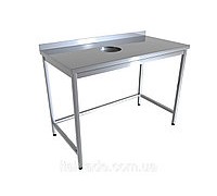 Стіл виробничий з відв. для харчових відходів Проф 304