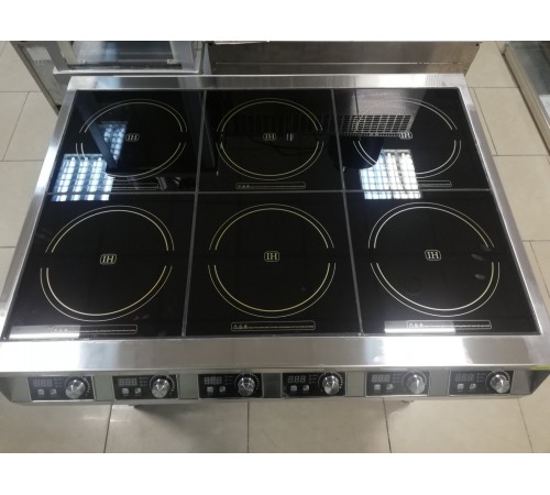 Плита індукційна підлогова 6 конфорок