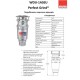 Подрібнювач харчових відходів з пневматичним перемикачем WDU-1ASEU 375W
