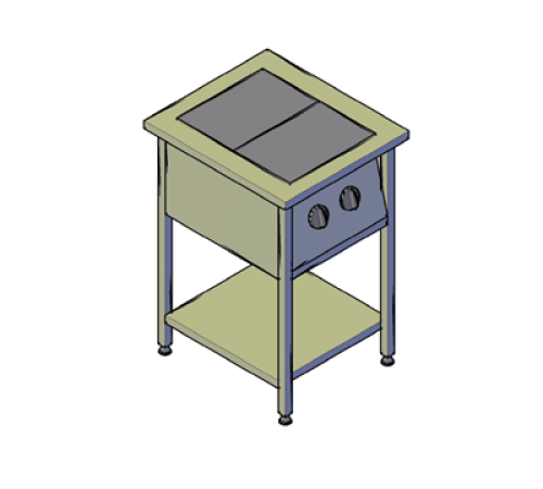 Плита електрична АРМ-ЕКО ПЕ-2