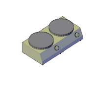 Млиниця професійна електрична 2-х постова