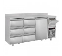 Холодильний стіл барний - 2,1 x 0,6 м BGKF216D # 2 #SBGKF13