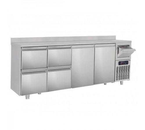 Холодильний стіл барний - 2,7 x 0,6 м BGKF266A # 2 #SBGKF12